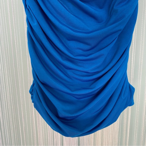 Seduction Strapless Slinky Ruched Party Dress NWOT Size XS - Picture 10 of 16